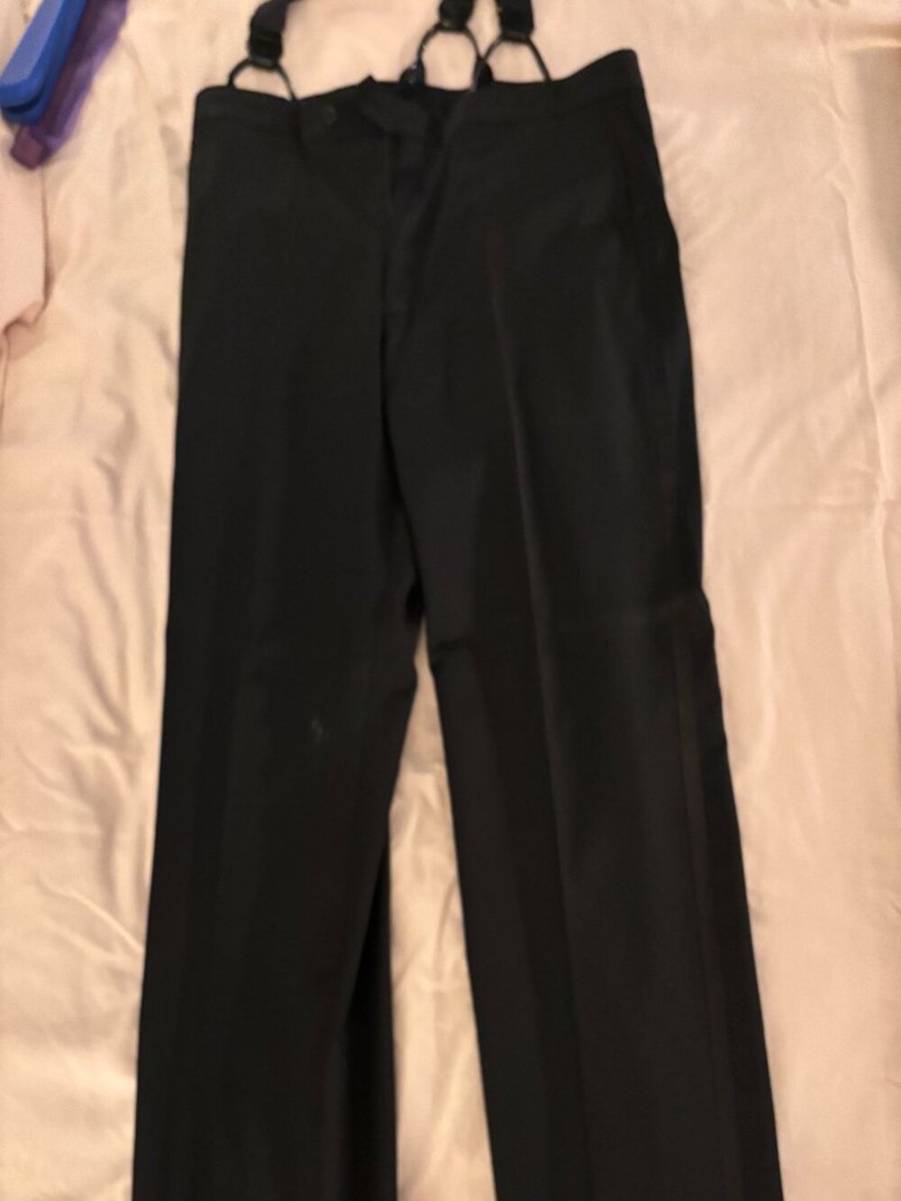 Calvin Klein Black Tuxedo Pants Size 38R